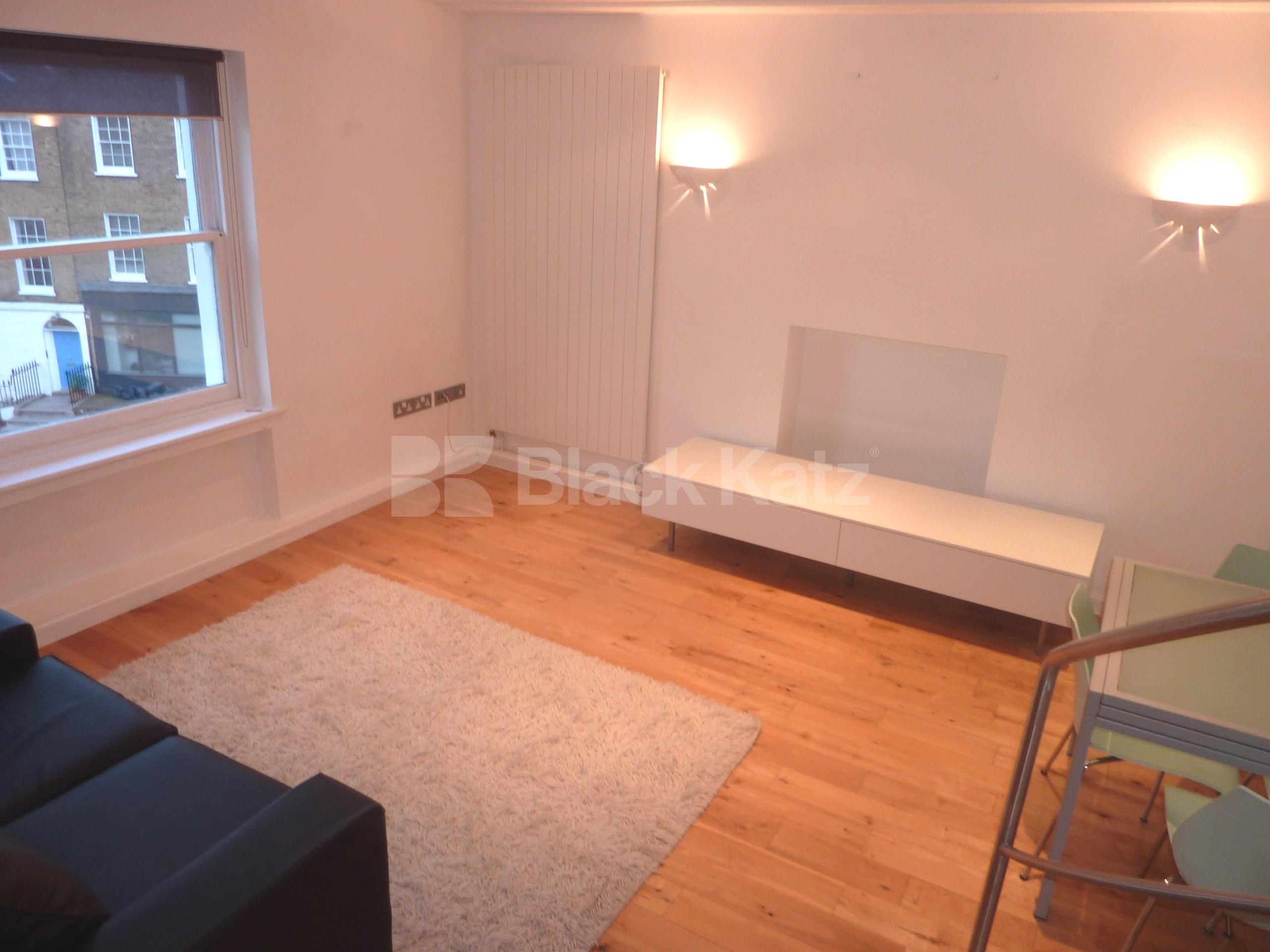 			NEW INSTRUCTION!, 1 Bedroom, 1 bath, 1 reception Flat			 Royal College Street, CAMDEN NW1